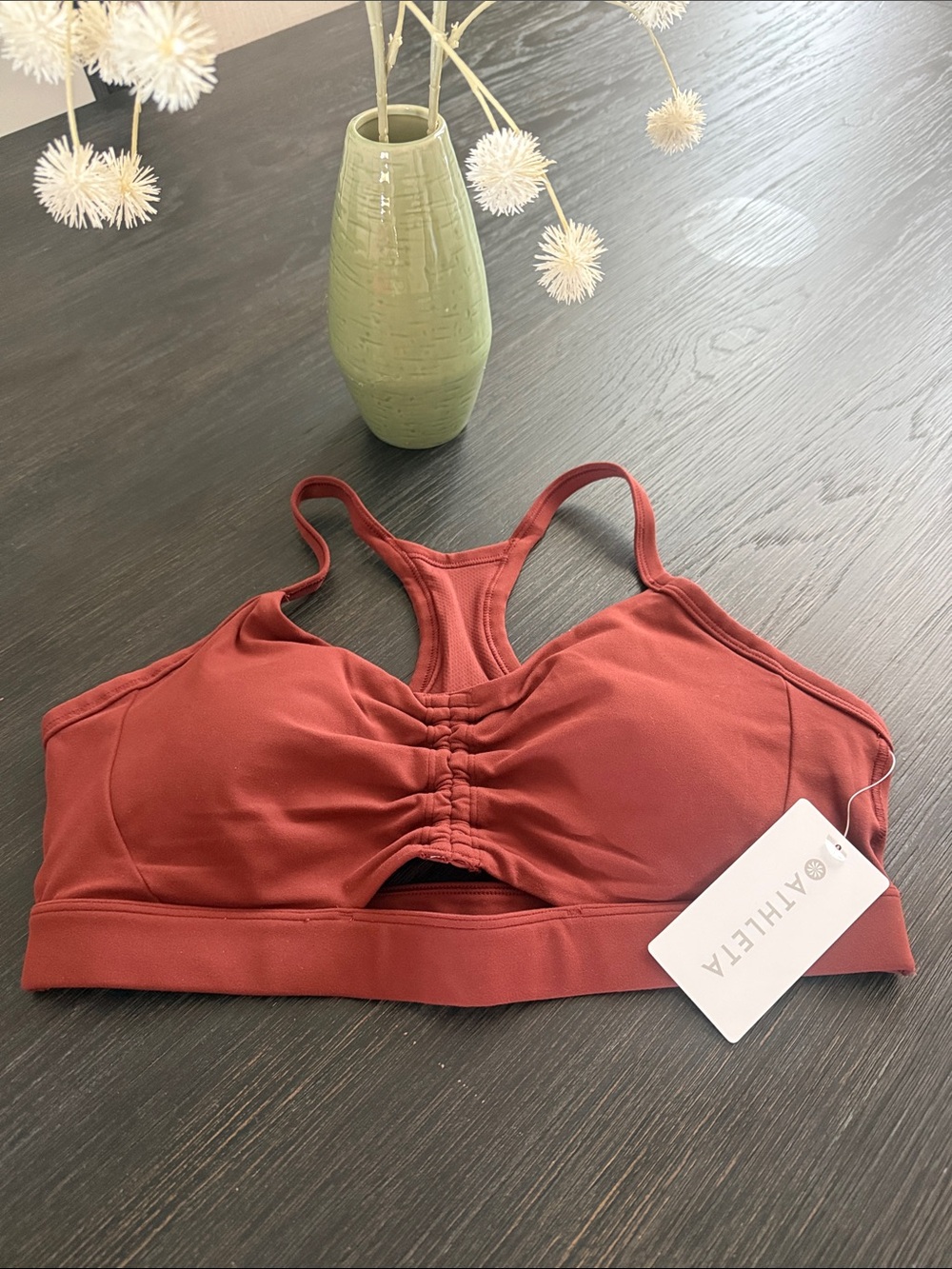Athleta Vital Cinch Sports Bra sz M